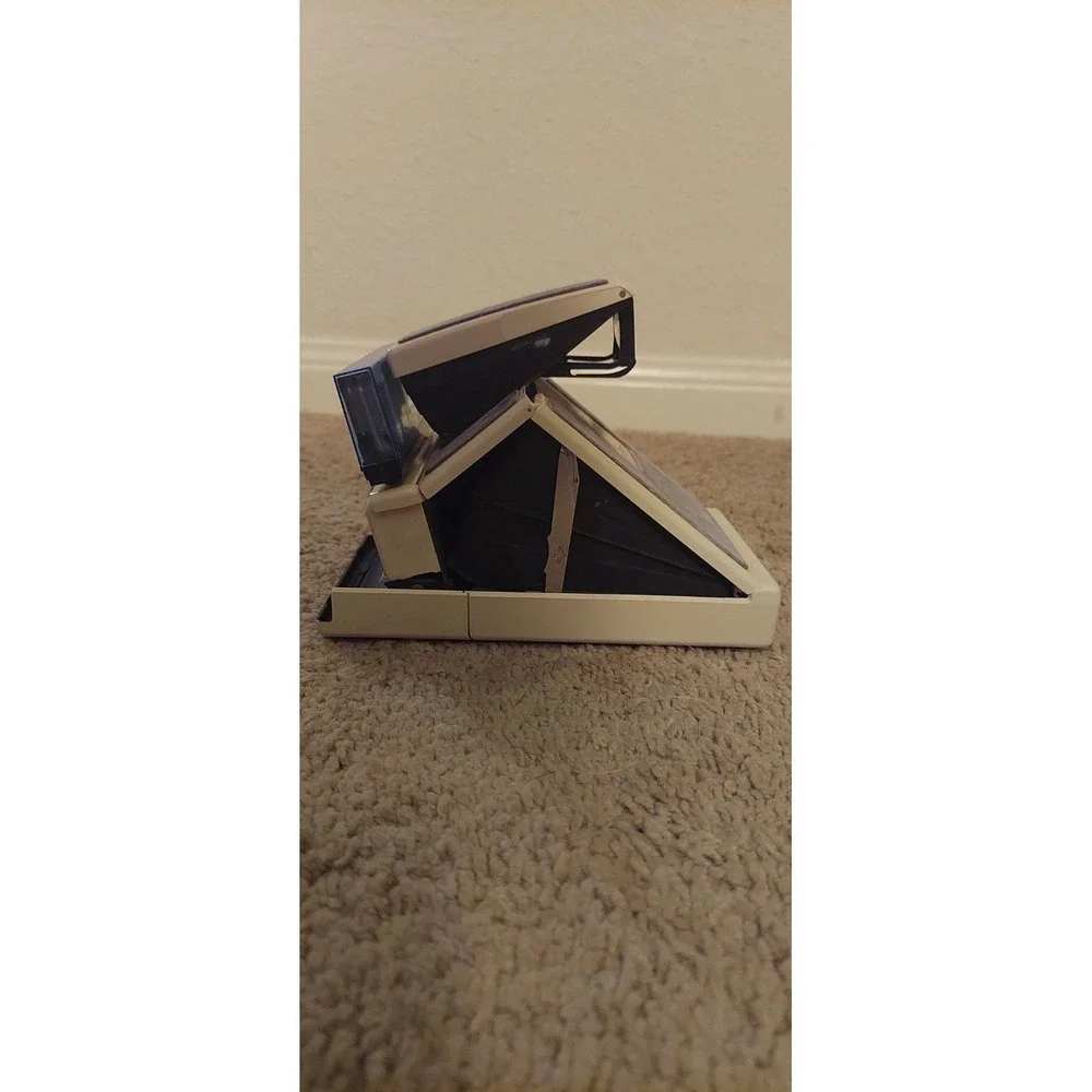 Polaroid SX-70 Land Camera Model 2 + Flash Bar | Vintage Folding Instant Camera